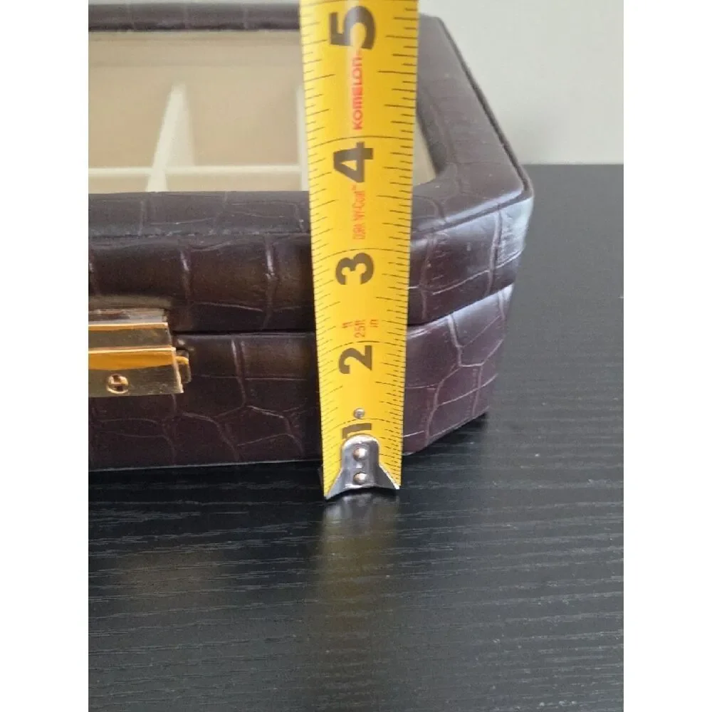 Mens Leather Jewerly Box